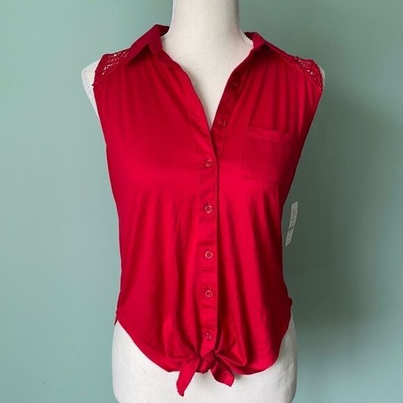 Ardene Tie Knot Bottom Top Size Small - Picture 2 of 4